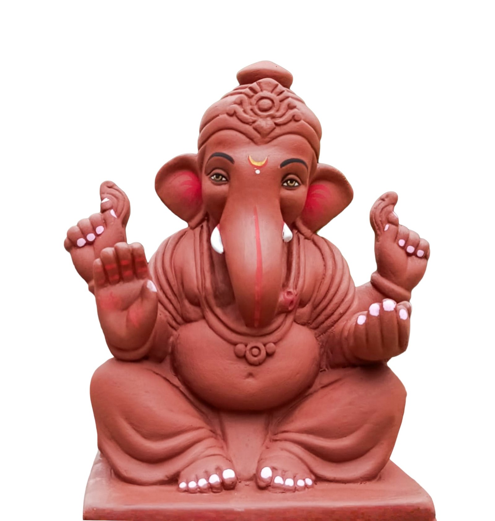 10 inch eco-friendly Ganpati murti